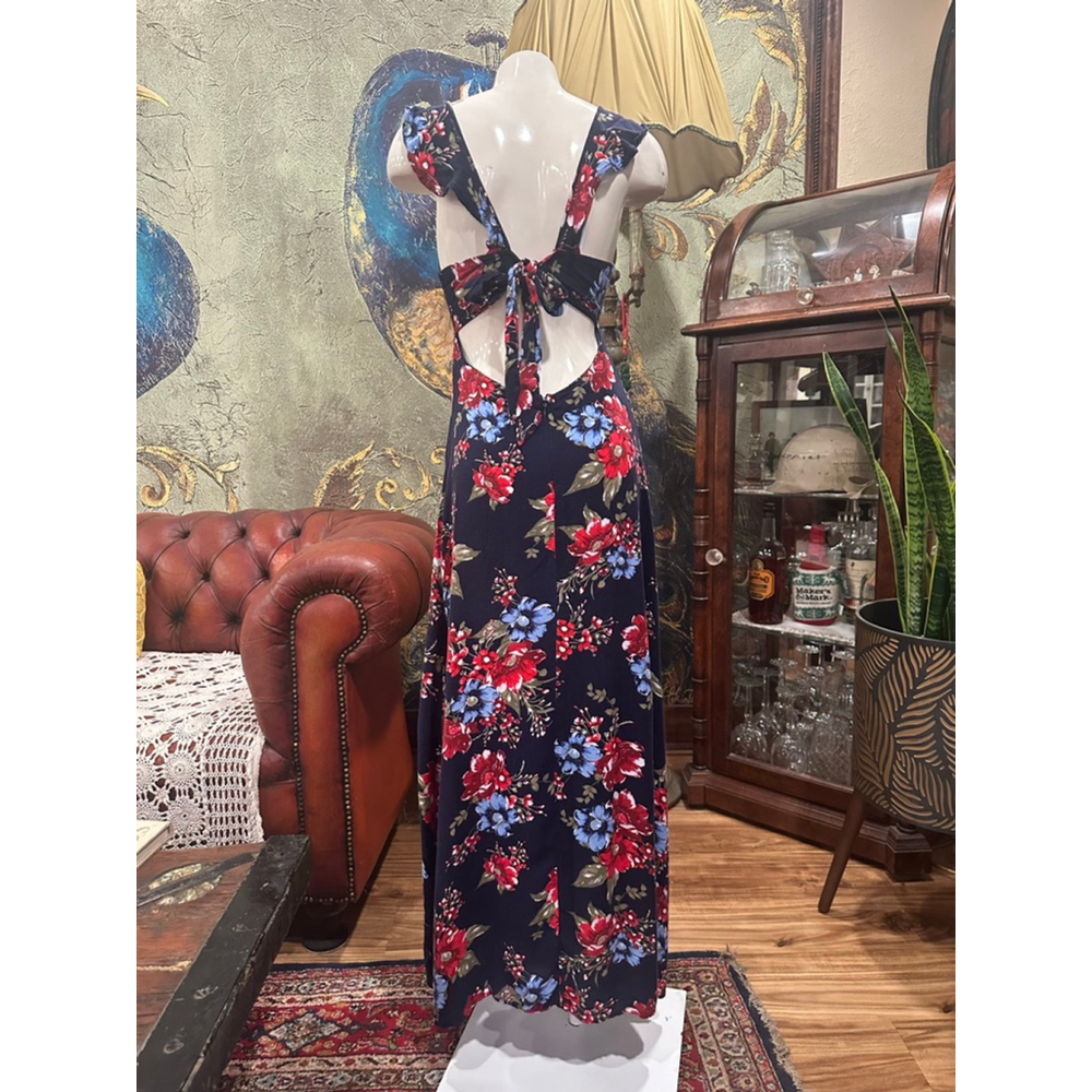 Charlotte Russe Floral Boho Maxi Dress Small - Picture 5 of 9